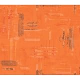 Imperial Disney Home DF059803 Funky Texture Wallpaper, Orange, 20.5-Inch Wide [並行輸入品]