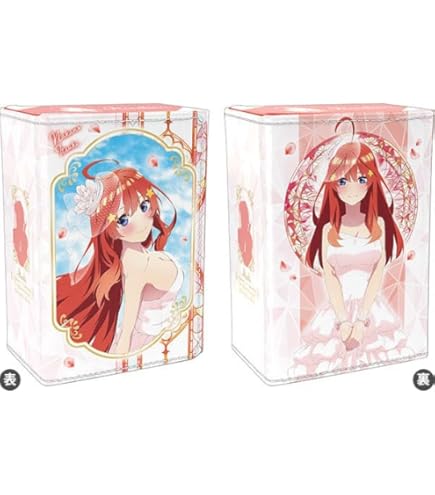 五等分の花嫁 合皮製デッキケース W 二乃 ウェディング Ver Amazon.