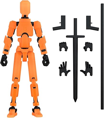 Amazon.co.jp: MerryXD T13 アクションフィギュア 組み立て完了