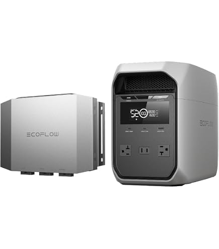 Amazon.co.jp: ECOFLOW DELTA 3 Classic ポータブル電源 とWAVE 3