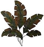 Deco 79 Metal Palm Wall Decor, 35 by 34' [並行輸入品]