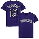 Outerstuffチャーリー・ブラックモン# 19 Colorado Rockies Youth Player Name And Number Tシャツ Youth X-Large 18/20 パー