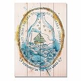 Ventures High Waves 14 x 20インドア/アウトドアフルカラーCedar壁アート