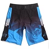 KLEW NFL Carolina Panthersグラデーションボードショーツ L ブルー