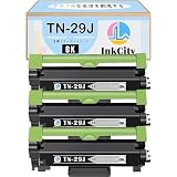 【InkCity】Brother(ブラザー)用 TN-29J 互換トナーカートリッジ【Black×3本】大容量【純正品と互換可能/高発色/個別包装/安心サポート】対応機種：HL-L2375DW、HL-L2370DN、HL-L2330D、MFC-L2750DW、MFC-L2730DN、DCP-L2550DW、DCP-L2535D、FAX-L2710DN