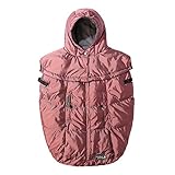 7am enfant（セブンエイエム アンファン） Pookie Poncho classic ベビーカー フットマフ ベビーキャリーカバー  セブンエイエムアンファン (メタリックライラック)