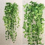 観葉植物 アイビー 10本 セット 壁掛け インテリア アンティーク 雑貨 造花 人工 フェイク 壁掛 グリーン 緑 植物 吊り