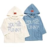 【アウトレット】Bobson パーカー (80～130cm) キムラタンの子供服 アイボリー 130 ( 77384x77884-153 )