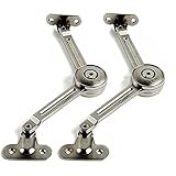 Douper Folding蓋サポートヒンジ蓋Stayヒンジキット最大開き角度150度パックof 2