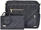 JJ Cole Metra Diaper Bag, Black and Gold by JJ Cole [並行輸入品]