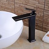 Wovierクロム/つや消しニッケル/ Oil Rubbed Bronzeウォーターフォール浴室シンク蛇口、2つハンドル3つ穴洗面所蛇口、Widespread Basinミキサータップ 3092