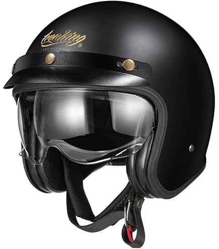 Amazon.co.jp: ジェットヘルメット ハーレーヴィンテージヘルメット