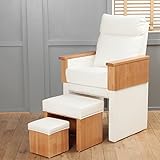 フット ハイチェア キング 3点セット [ ネイルチェア サロンチェア リラックスチェア フットケア フットイス ペディキュア オットマン 足置き 脚置き エステ 整体 足つぼ ネイル サロン ソファ イス 椅子 チェア 業務用 ]