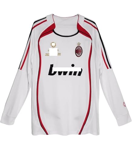 Amazon | 復古版 ACミラン サッカー ユニフォーム 2006 シーズン 番号