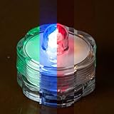 LEDキャンドル - 防水 - ロウソク cdl03 レインボー Rainbow ライトキャンドル（蝋燭）LEDで光るロウソク / ローソク / キャンドル / ライト / 照明 / 7彩