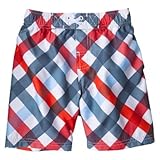 インポート子供水着 チェック 男の子水着 12ヶ月