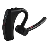 エレコム Bluetoothヘッドセット ワイヤレス 片耳 オープンイヤー デュアルマイク ノイズリダクション HD Voice対応 最大連続待受約100時間 PC/スマートフォン対応 [Type-C充電] ブラック LBT-HSC40BK/E