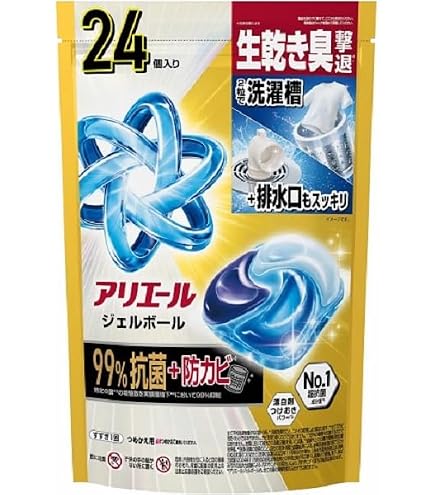 アリエール ジェルボール まるごと洗浄消臭 メガジャンボサイズ 57個×6つ Amazon.co.jp: アリエール 洗濯洗剤 ジェルボール PRO POWER つめかえ