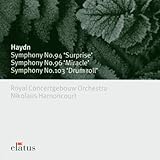 Haydn Symphony No.94 Suprise, No.96 Miracle, No.103 Drum roll