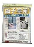 アカギ レース障子 B 2枚入り