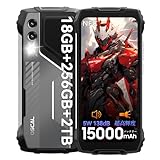 OSCAL PILOT1 タフネススマホ Android 14 simフリー スマホ 本体  18GB+256GB+2TB 15000mAh