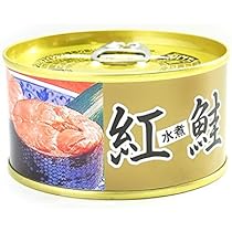 Amazon | マルユウ 紅鮭水煮 180g | マルユウ | 魚介の缶詰