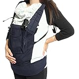 GZQ 抱っこひも ベビーキャリア ヒップシート スタンダード 3ヶ月から2歳まで (ブルー)