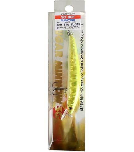 Amazon.co.jp: Bassday(バスデイ) ルアー シュガーミノーSG 90F FL315