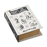 インターフォルム 本型の小物入れ - ブックストレージボックス -  ナーセリーストーリー ホワイト