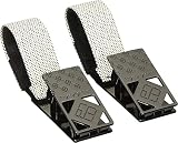 e.x.p.japon ブランケットクリップ BK-ブラックラメ 金属製 ベビーカー用クリップ ベビーひざ掛けクリップ 2本入り e-bcp08bk