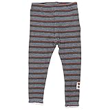 CHILD CHAMP(チャイルド チャンプ) スラブストレッチ天竺長丈レギンス 90cm/ボーダー柄グレー NO.C-86143304