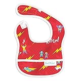 Bumkins Waterproof Starter Bib, Kapow, 6-9 Months by Bumkins [並行輸入品]