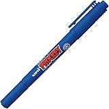 三菱鉛筆 水性ペン プロッキーツイン 極細 PM120T.3 青3 10本