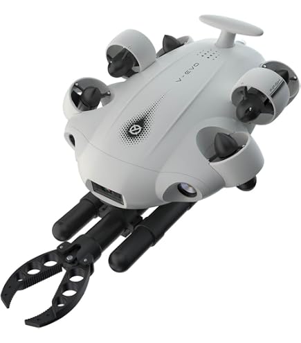Amazon.co.jp: CAMOLECH FIFISH V-EVO 4K 水中ドローン ロボットアーム