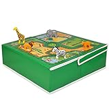 Fun2Give Pop-It-Up Zoo Table with Toy Storage Playhouse [並行輸入品]