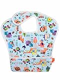 Solby ソルビィ ビブ・デ・バビ・デ・ブー アニマルリーフ (ブルー（BBSB100618）)