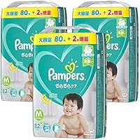 【テープ Mサイズ】パンパース オムツさらさらケア (6~11kg)246枚(82枚&times;3パック) [ケース品] 【Amazon限定品】