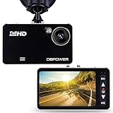 DBPOWER 2.7" HD Dash Cam, Car DVR Camcorder Dashboard Camera Recorder?Black Box with 120° Wide Angle