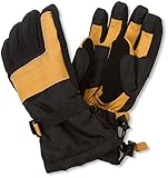 Carhartt Men's Cold Snap Insulated Work Glove, Black/Barley, Large [並行輸入品]