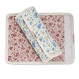 あかちゃんといっしょ よだれカバーWide 2WAY ブルーフラワー/ガーデンフラワー