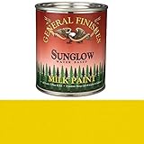 General Finishes PS Milk Paint, 1 pint, Sunglow [並行輸入品]