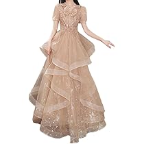 お花のデザインがゴージャスなフリルイブニングドレス♩.• お花のデザインがゴージャスなフリルイブニングドレス♩.• お花