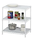 エコノミーラック ルミナスパーツ互換品 ポール径12.7mm ミニラック 3段 幅45.5×奥行30.5×高さ47cm M453047-3