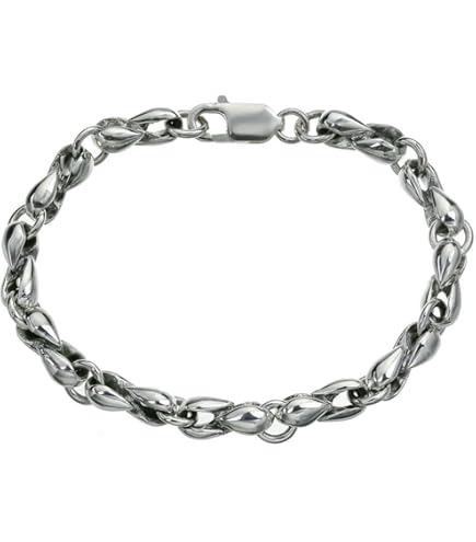 Amazon.co.jp: ブレスレットメキシカンジュエリー チェーン 925