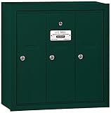 Salsbury Industries 3503GSP Surface Mounted Vertical Mailbox with Master Commercial Lock, Private Ac