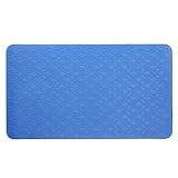 15 " x 27 " Largeゴムバス安全マット – 防かび ブルー 06561-1