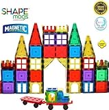 Magnetic Stick N Stack 120-Piece Classic Plus Set with 2 Wheel Bases [並行輸入品]
