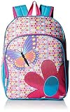 Pink Platinum Little Girls Butterfly 16 Inch Backpack, Pink, One Size [並行輸入品]