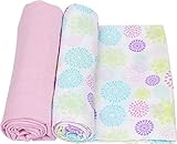 miracle ware ミラクルウエア Muslin Swaddle Blanket 2pk モスリンブランケット2枚セットColorful Bursts カラフルバースト