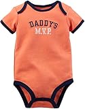 カーターズ Carter's ボディスーツ 半袖 綿100% Daddy's MVP Bodysuit 6M (61-67cm)
